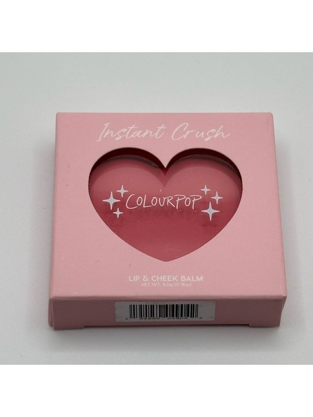 ✨5/$25✨ ColourPop Instant Crush Lip & Cheek Balm Heart Compact Pink NIB - Picture 4 of 4